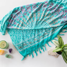Load image into Gallery viewer, Seafoam - Agua Sarong/ Tapestry
