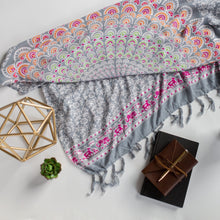Load image into Gallery viewer, Free Spirit - Grey Sarong/ Tapestry

