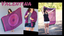 Load image into Gallery viewer, Valentina - Raspberry Sarong/ Tapestry
