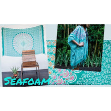 Load image into Gallery viewer, Seafoam - Agua Sarong/ Tapestry
